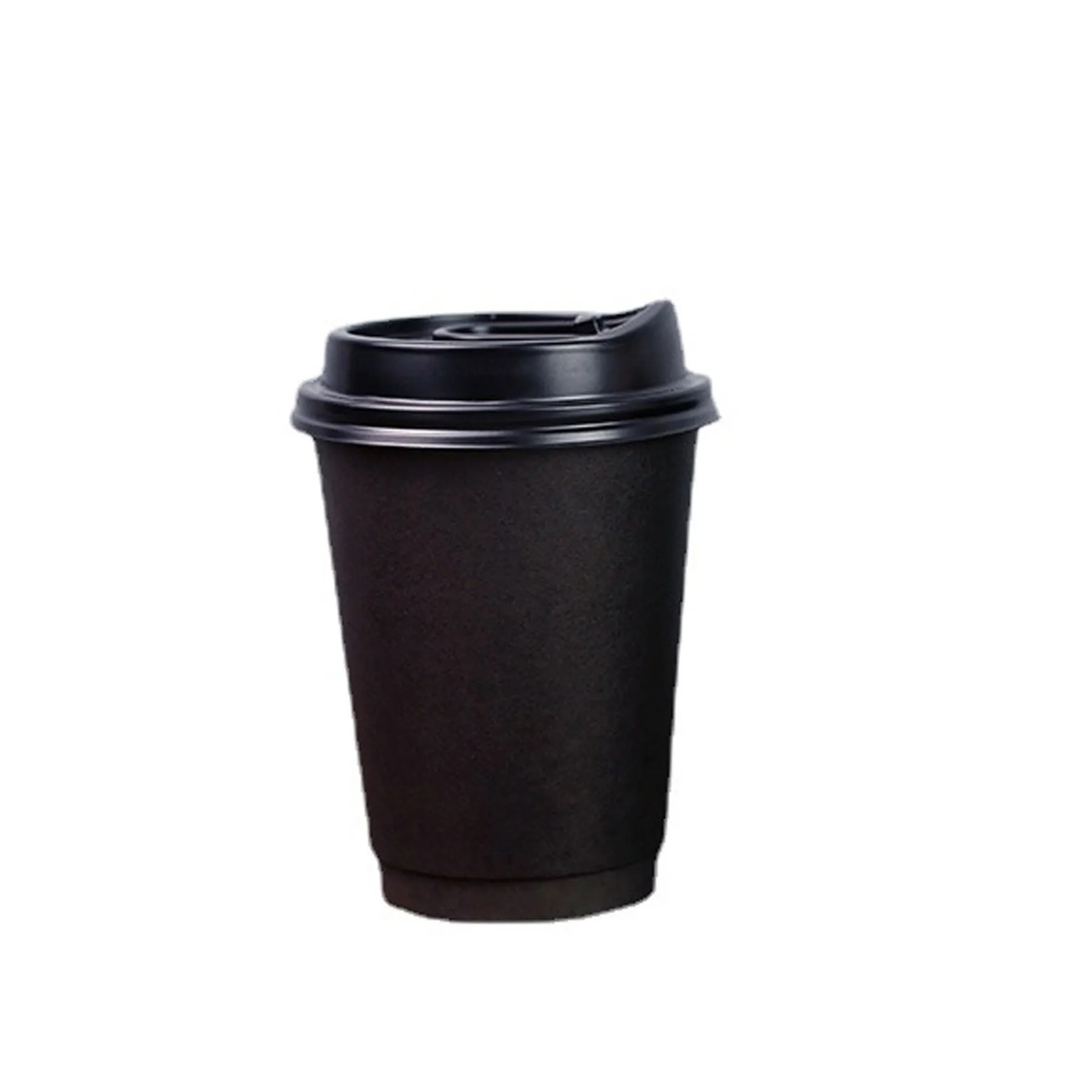 Disposable black paper cup 5