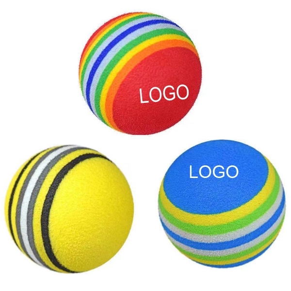 EVA Foam Rainbow Golf Balls 2