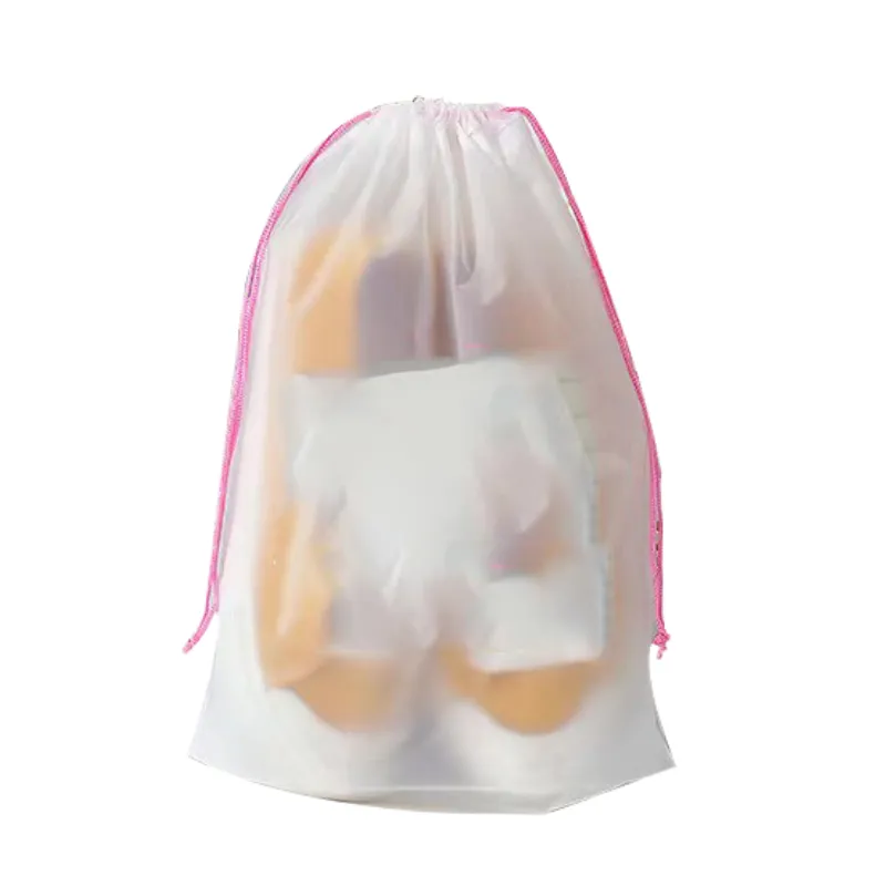 Reusable Frosted Drawstring Bag 6