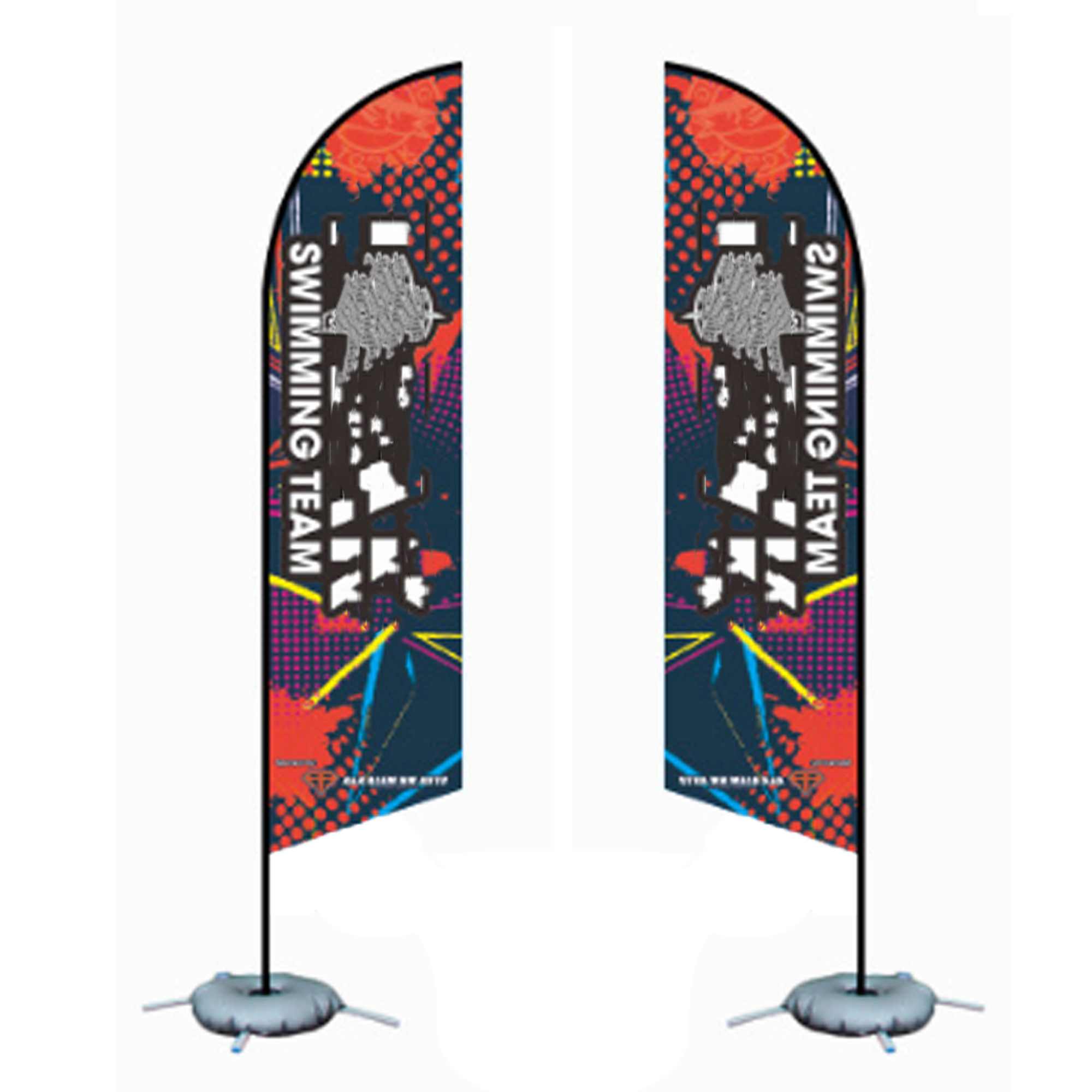 Windproof 9 FT Feather Flag 2
