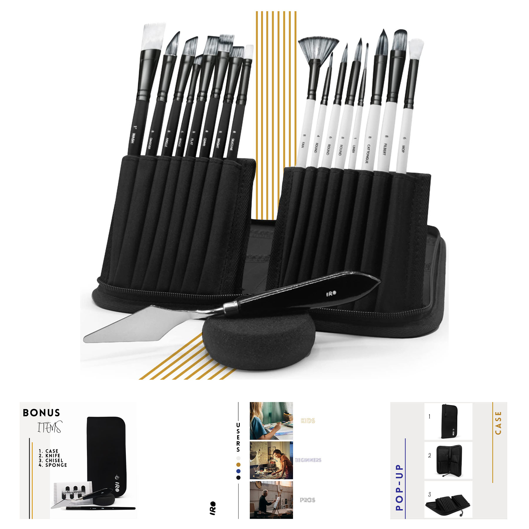 Artist Paint Brush Set 2