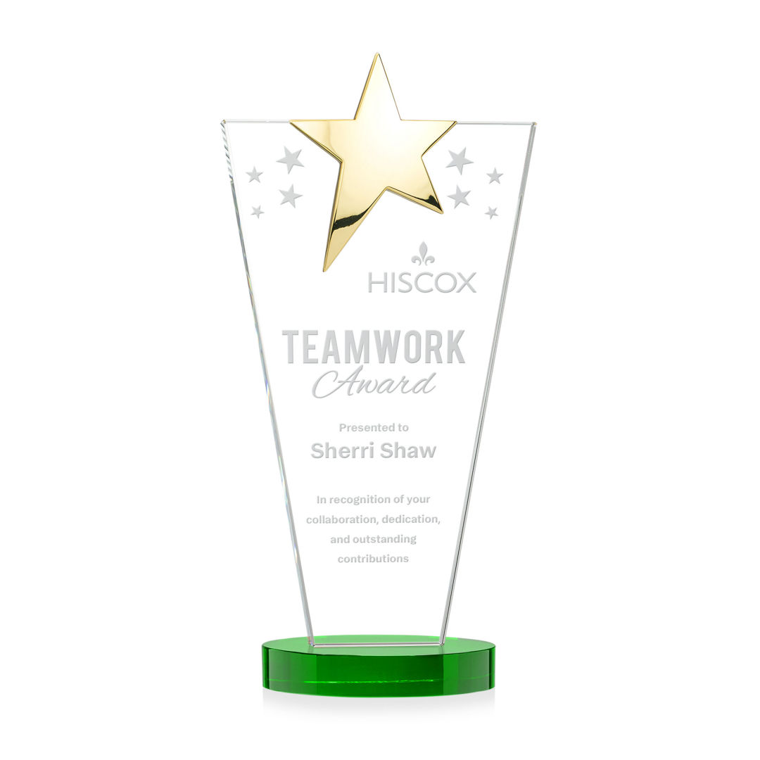 Mantella Gold Star Award - Green