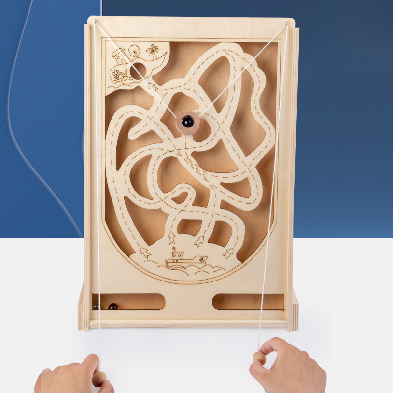 Wooden Pirate Pinball Game 1
