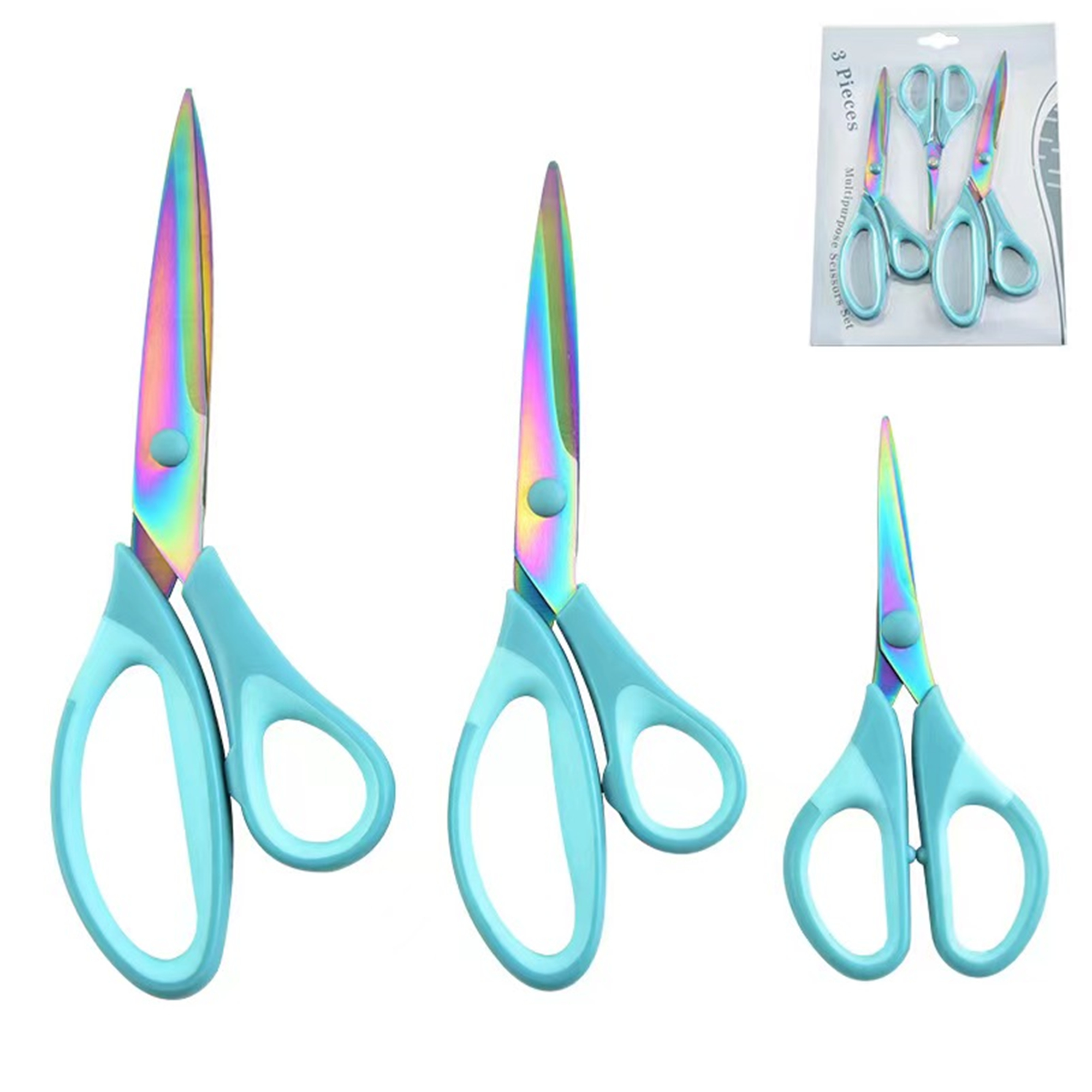 Craft Scissors Set Of 3 Pack 4