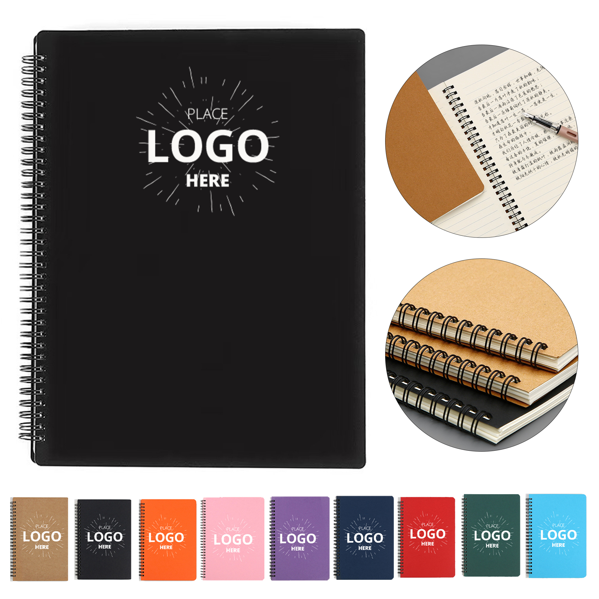 A5 Lined Premium Business Journal Spiral Notebook 3