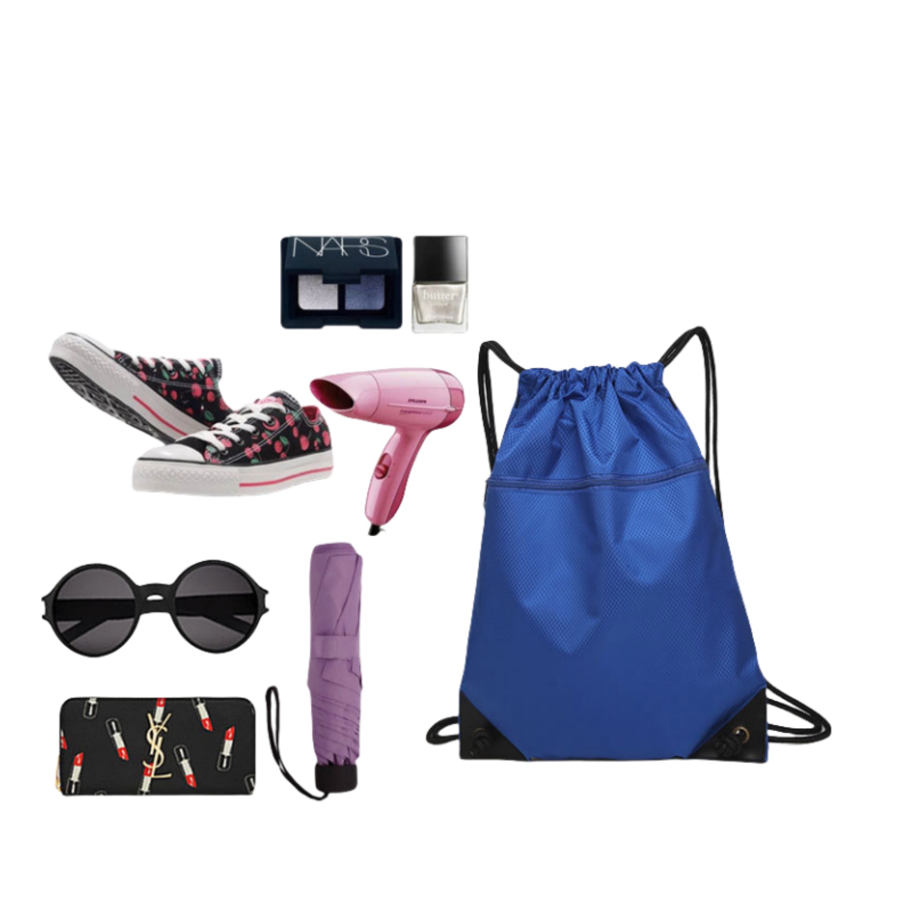 Drawstring Gym Bag, Large Sports Backpack 5
