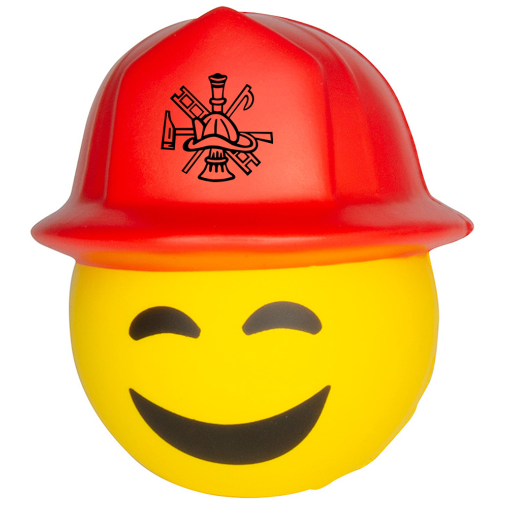 Fireman Emoji Hat Stress Reliever 3