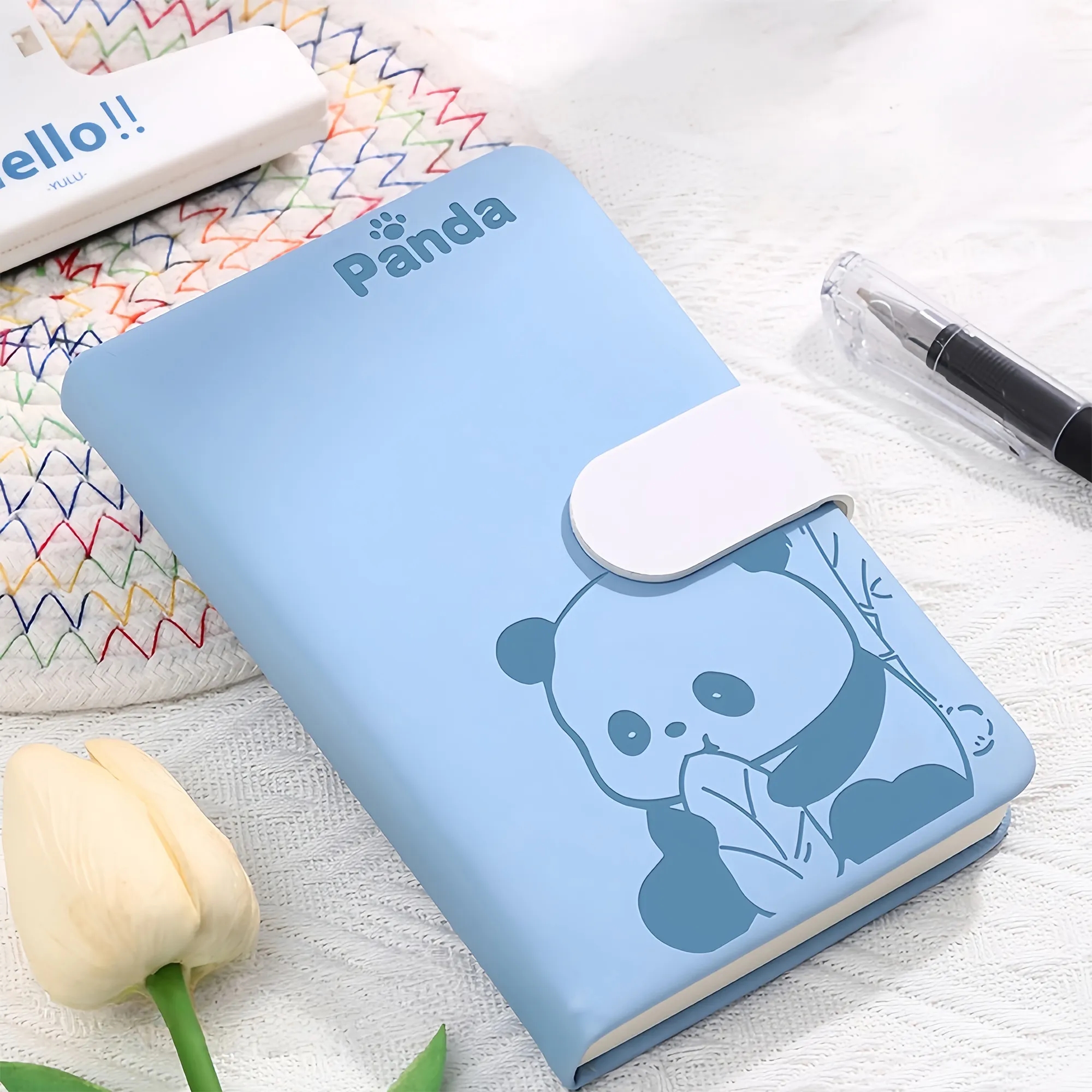 A6 Mini Panda Notebook Portable Soft Cover 4