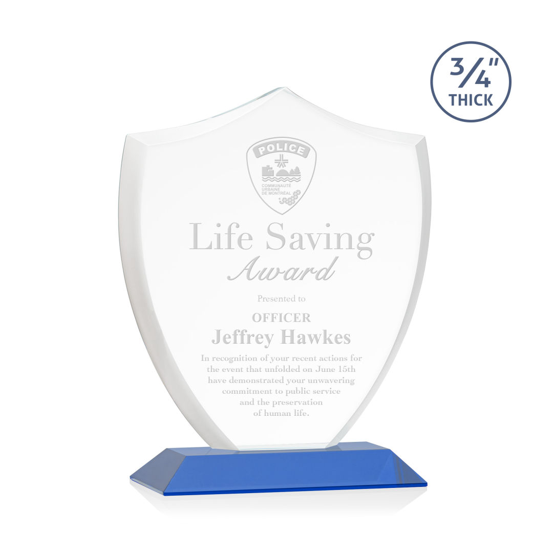 Scudo Shield Award - Blue 5
