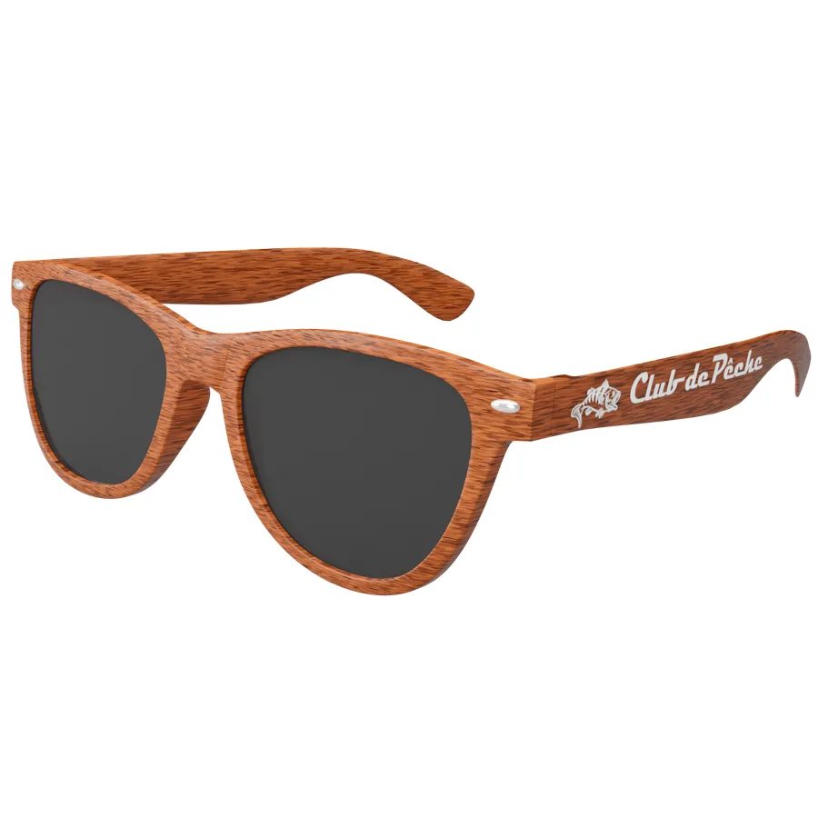 Wood Tone Sunglasses 5