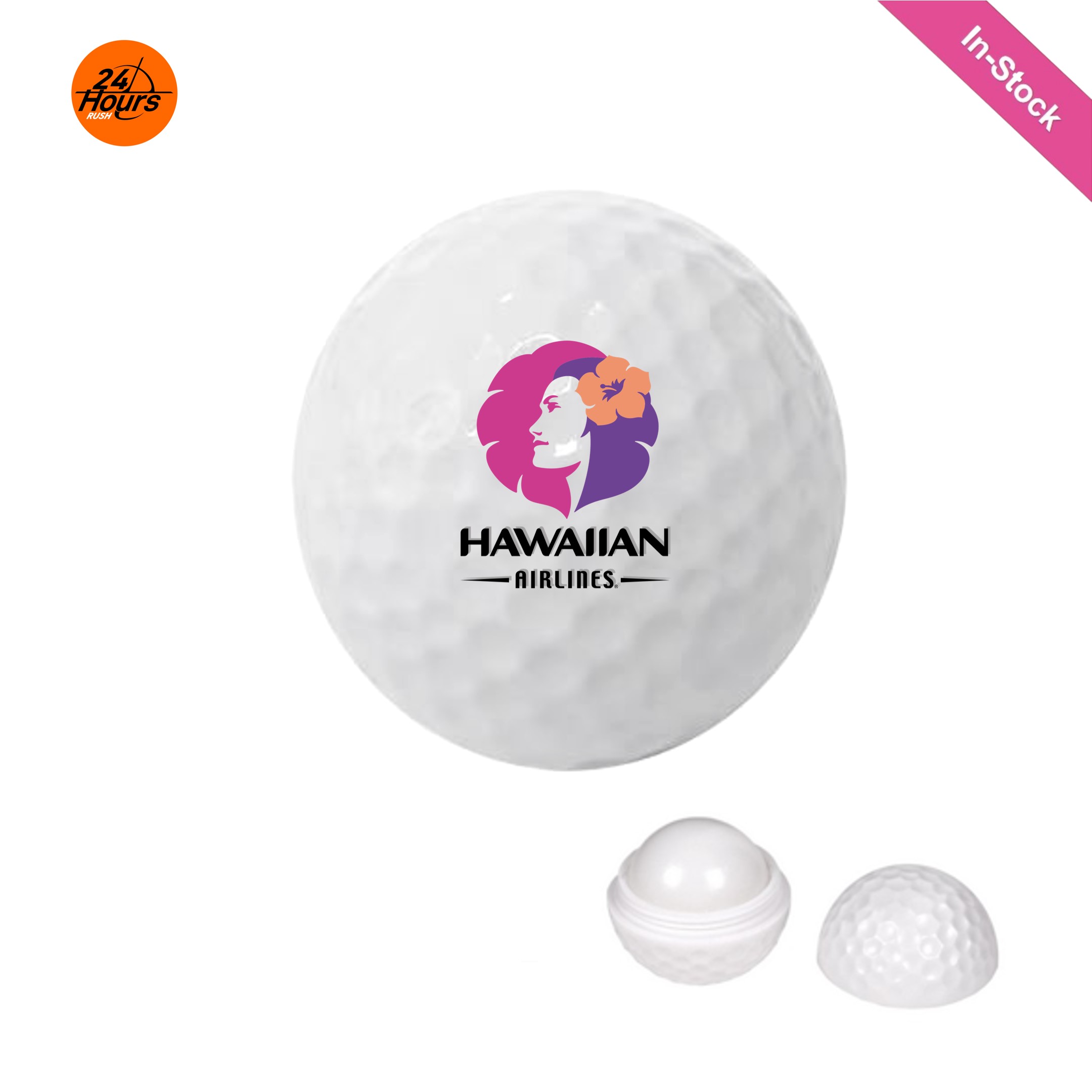 Full-Color Golf Ball Lip Balm 2
