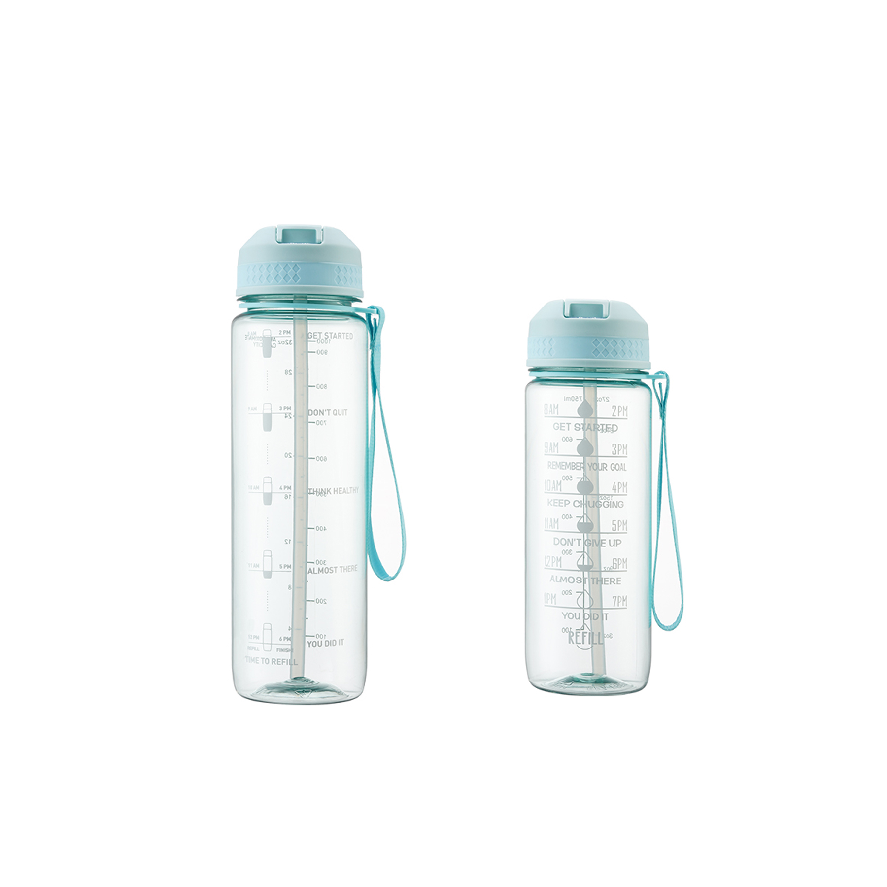 32 oz 24 ozBuilt-in Straw Water Bottle 5