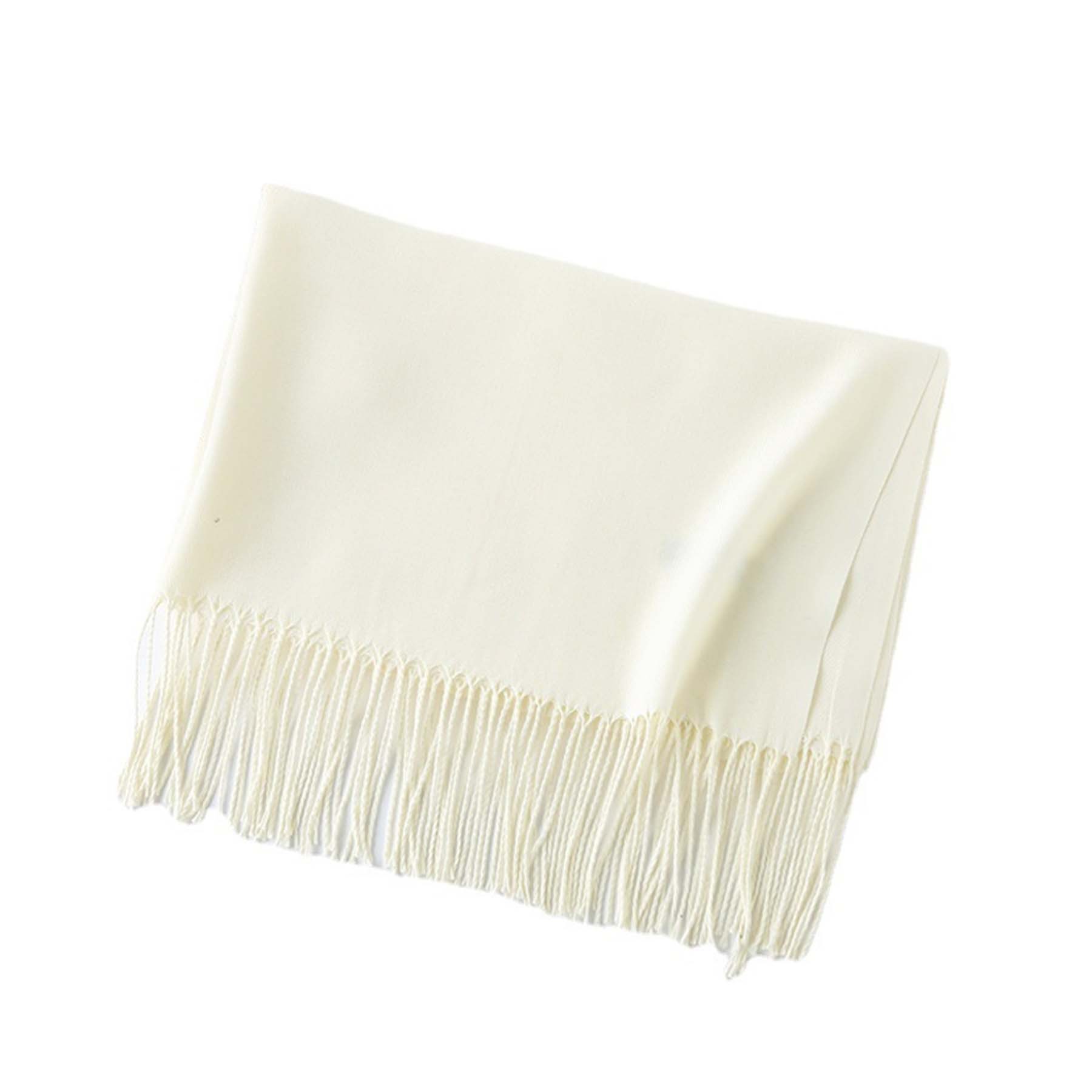 Winter Pure Color Scarf 4