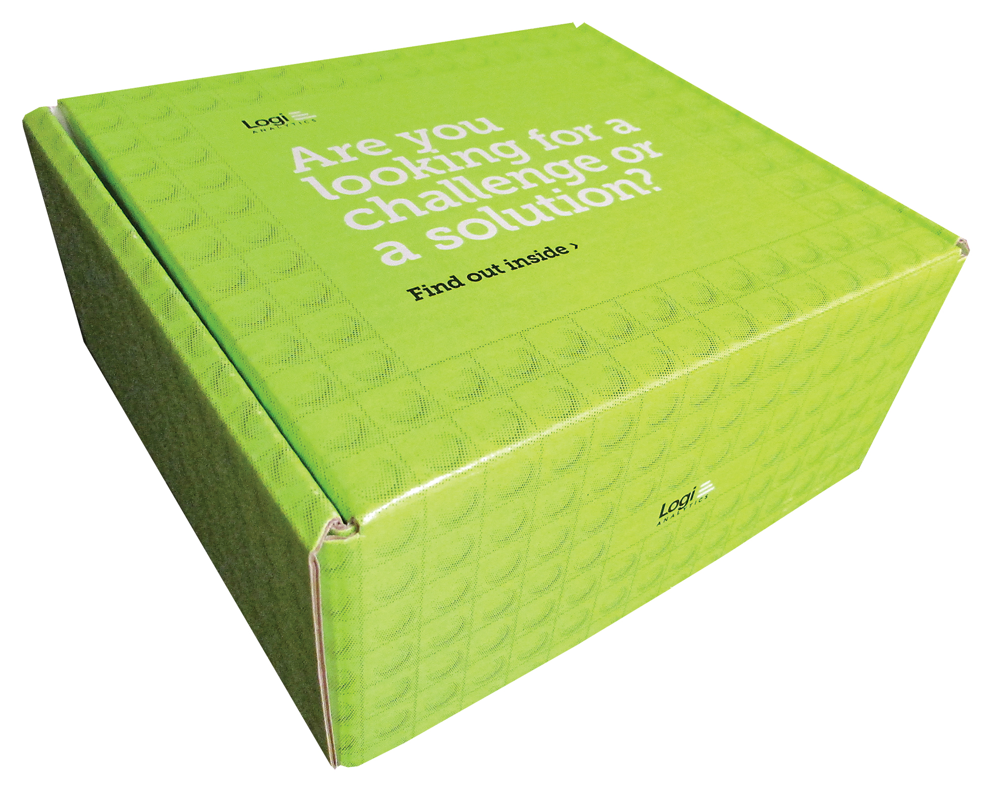 6 1/2" x 6" x 3" - E-Flute Outside Tuck Box 2