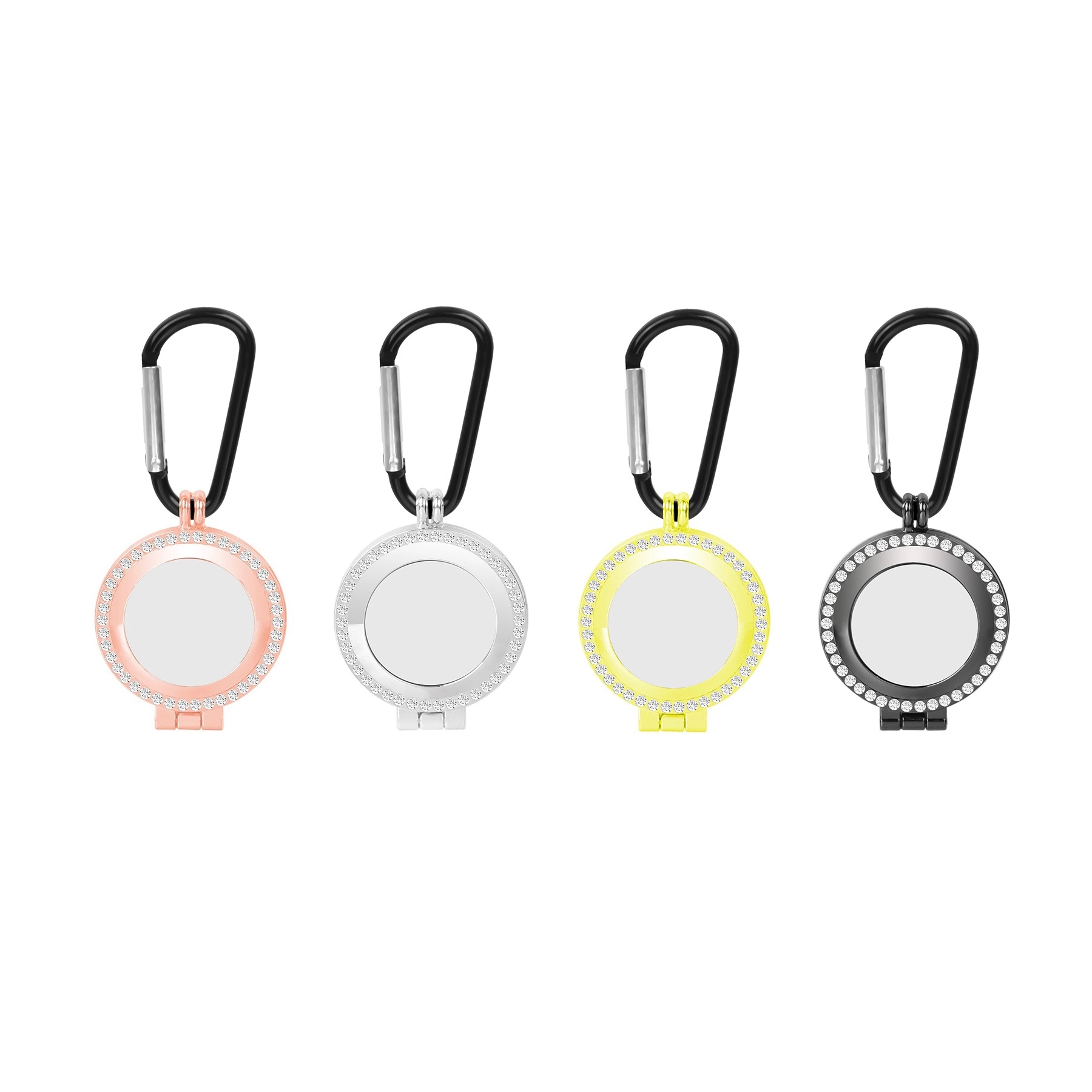 Case Keychain for Apple Airtag Holder Dog Tag Clip Key Ring 2