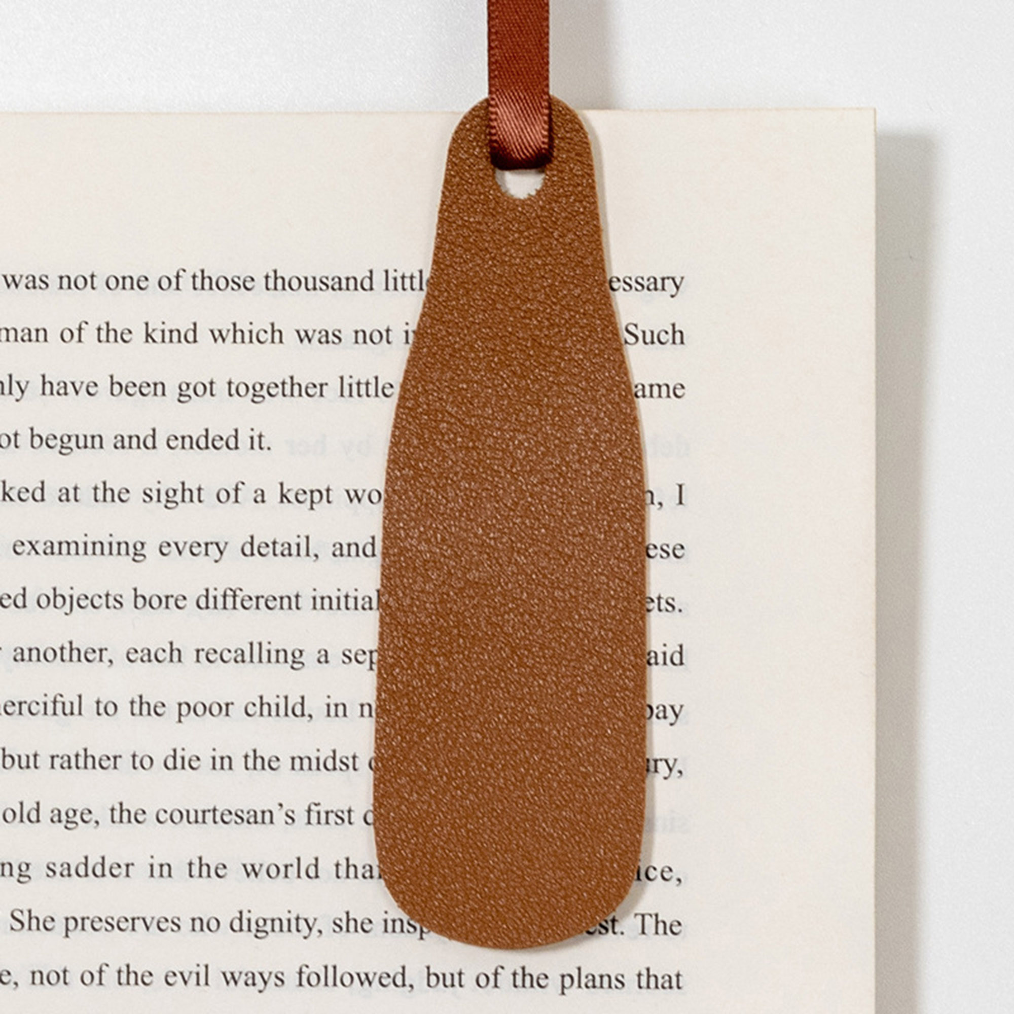 Leather Page Clips Book Markers 2