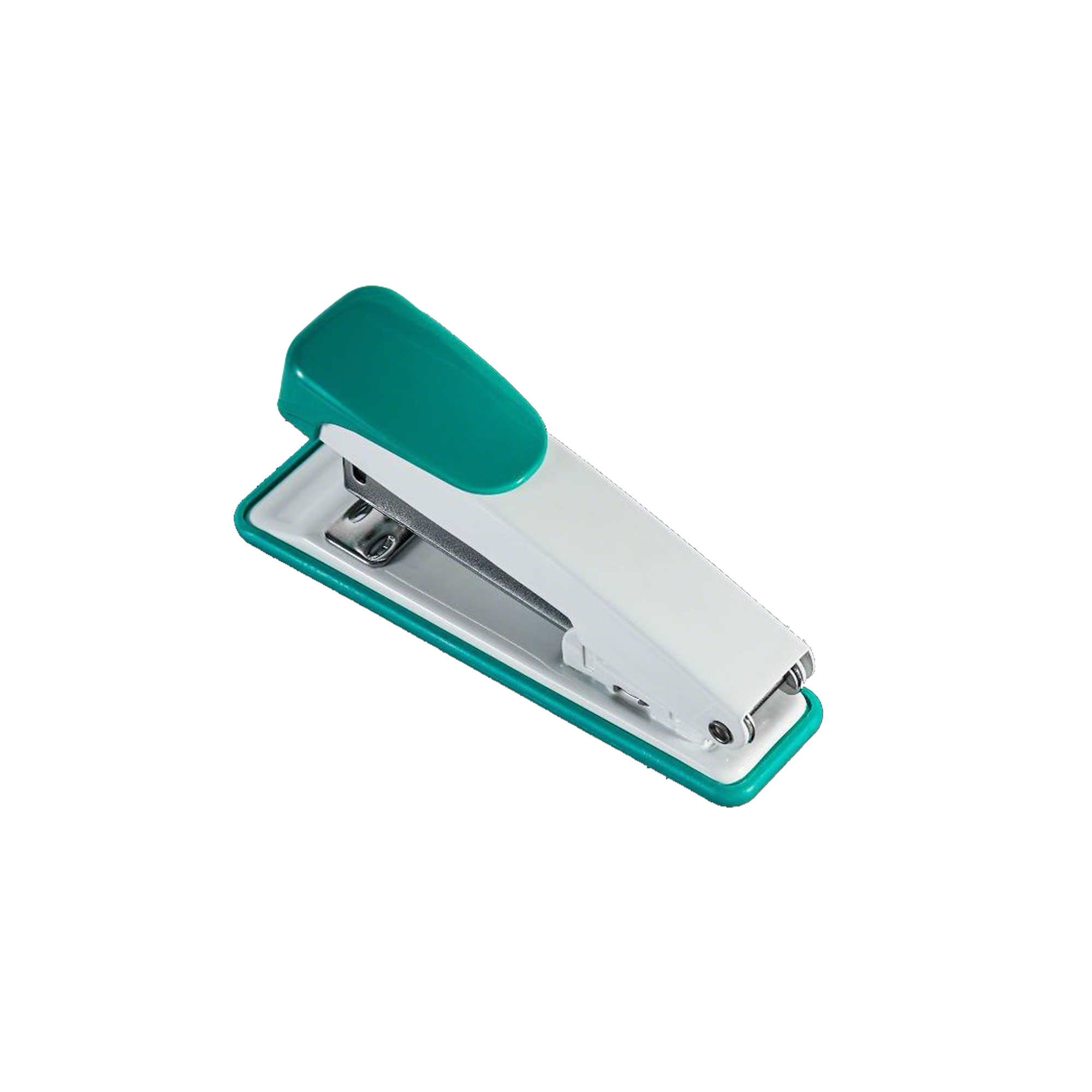 Plastic Stainless Steel Office Stapler With Rotating Head 4.4" x 1.3" x 2.4" 6