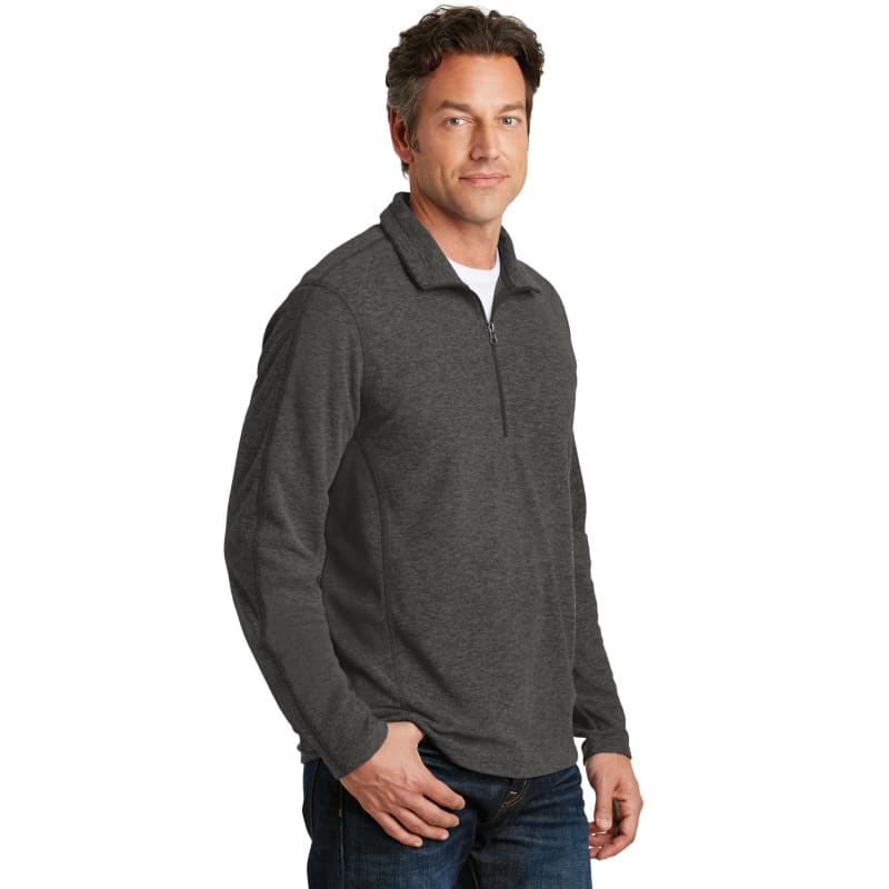 Port Authority Heather Microfleece 1/2-Zip Pullover. 13