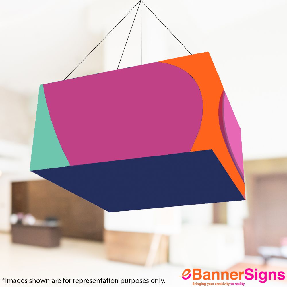 Sky Tube Square Cube Hanging Banners (Graphics + Hardware) 2