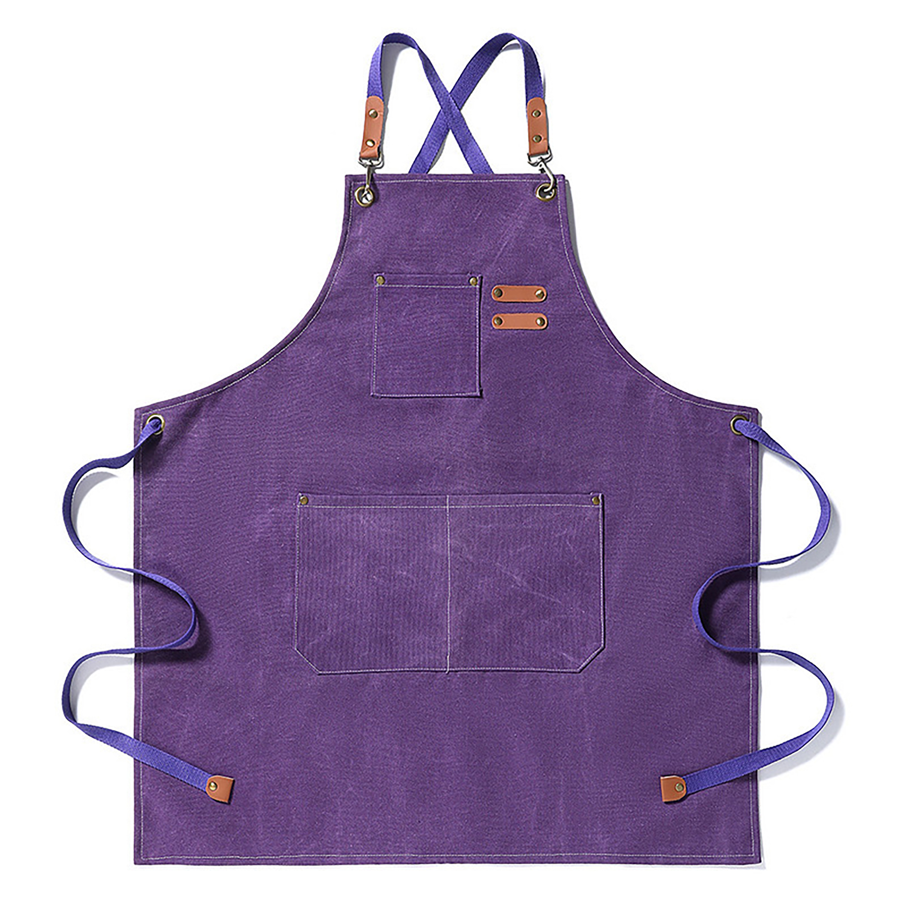 Adjustable Kitchen Apron with Straps for Baking 11