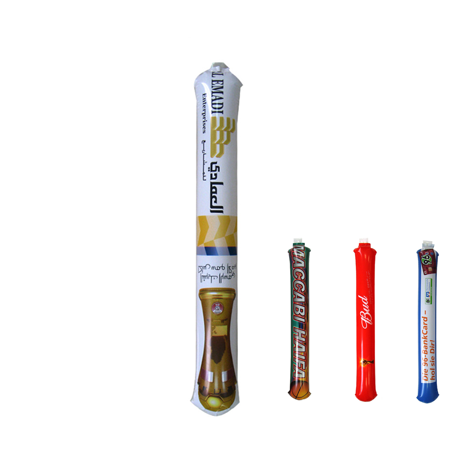 Custom Inflatable Thunder Sticks, Stadium Noisemakers 5