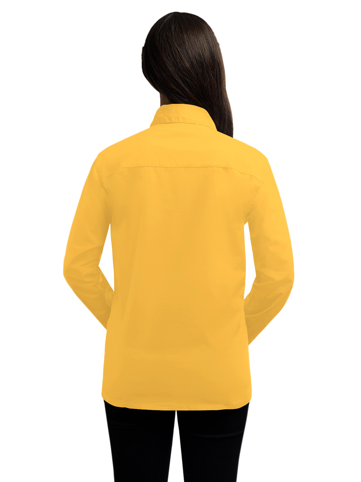 Blue Generation - Women's Pocketless Long Sleeve Superblend Poplin Shirt 50