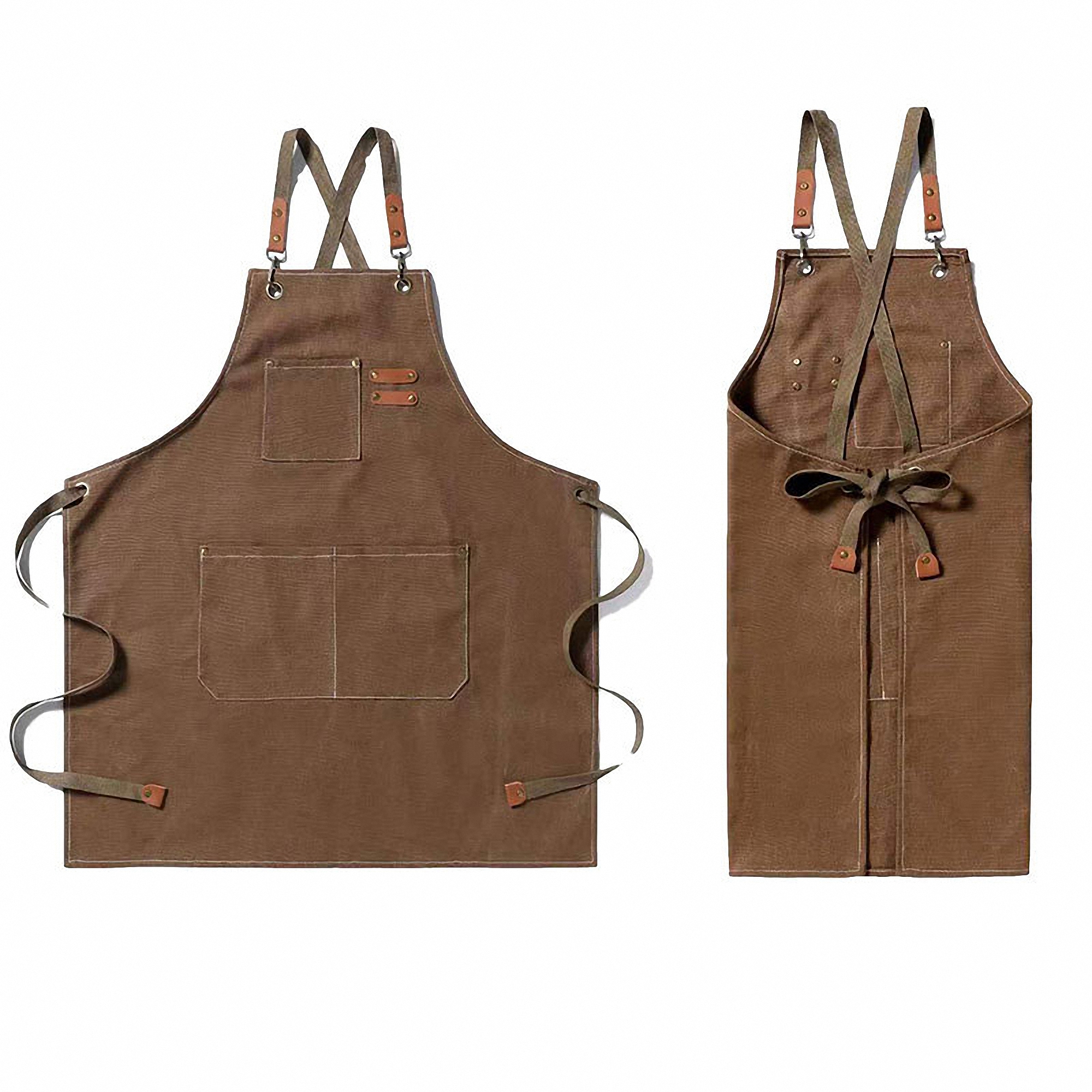 Versatile Cotton Kitchen Apron 3