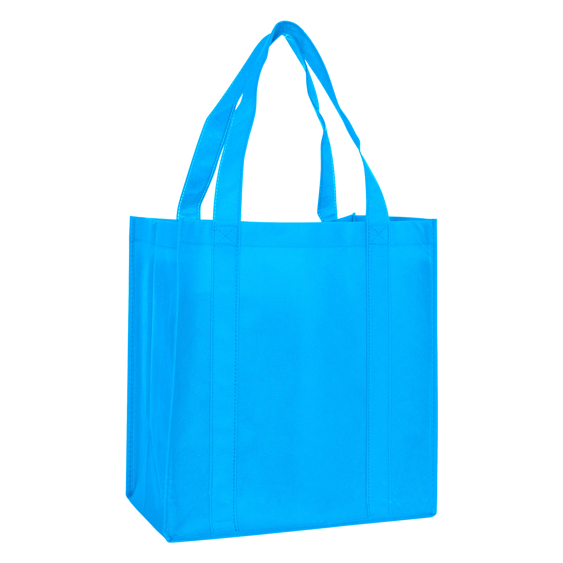 80gsm Grocery Shopping Non-Woven Tote Bag (13" x 15" x 10") 5