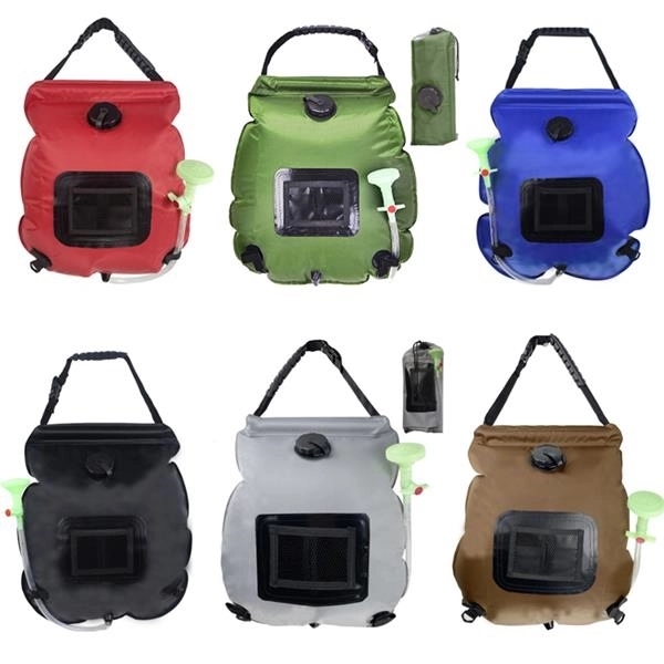 Portable Solar Shower Bag for Camping 4