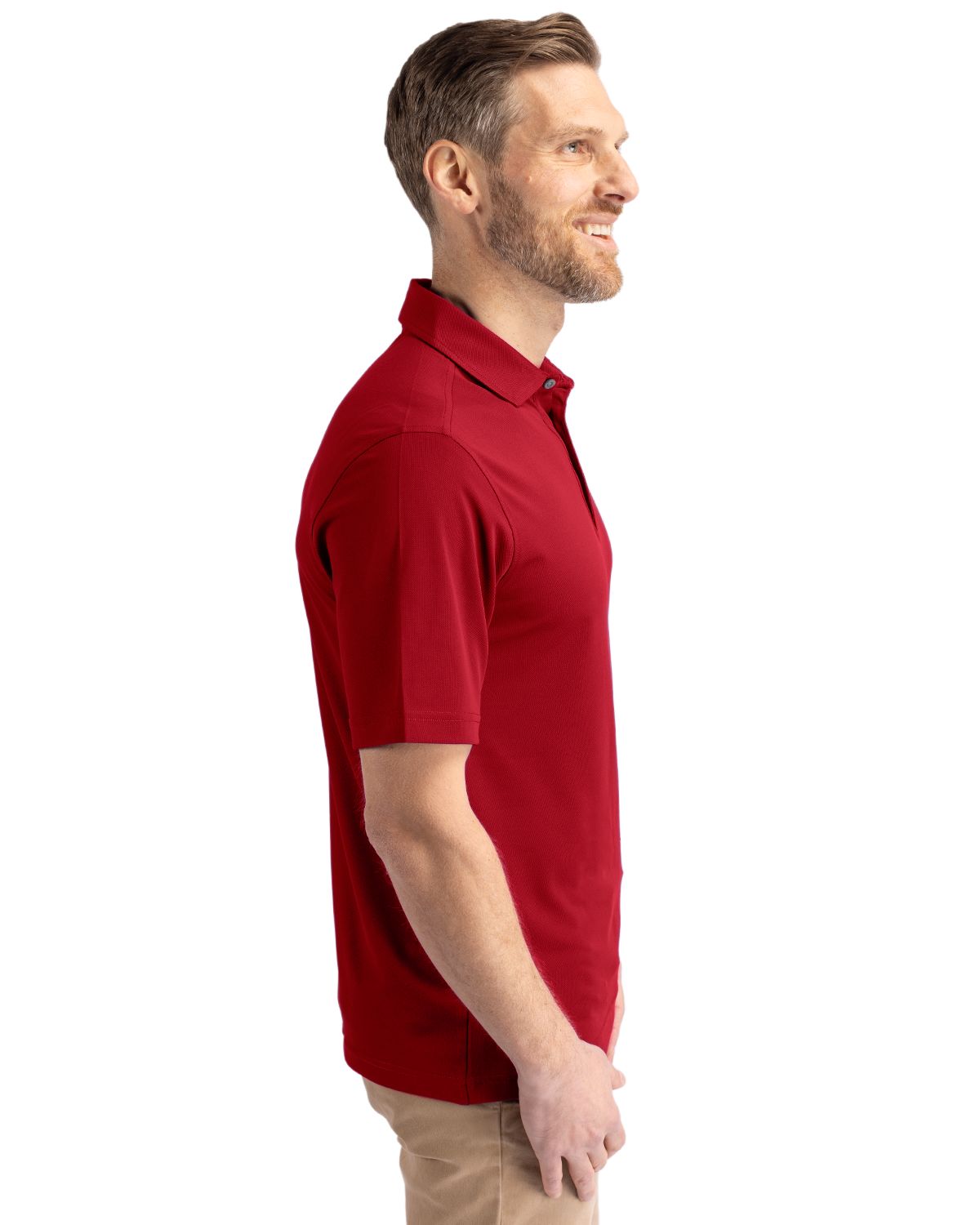 Cutter & Buck Virtue Recycled Featherlight Pique Mens Polo 67