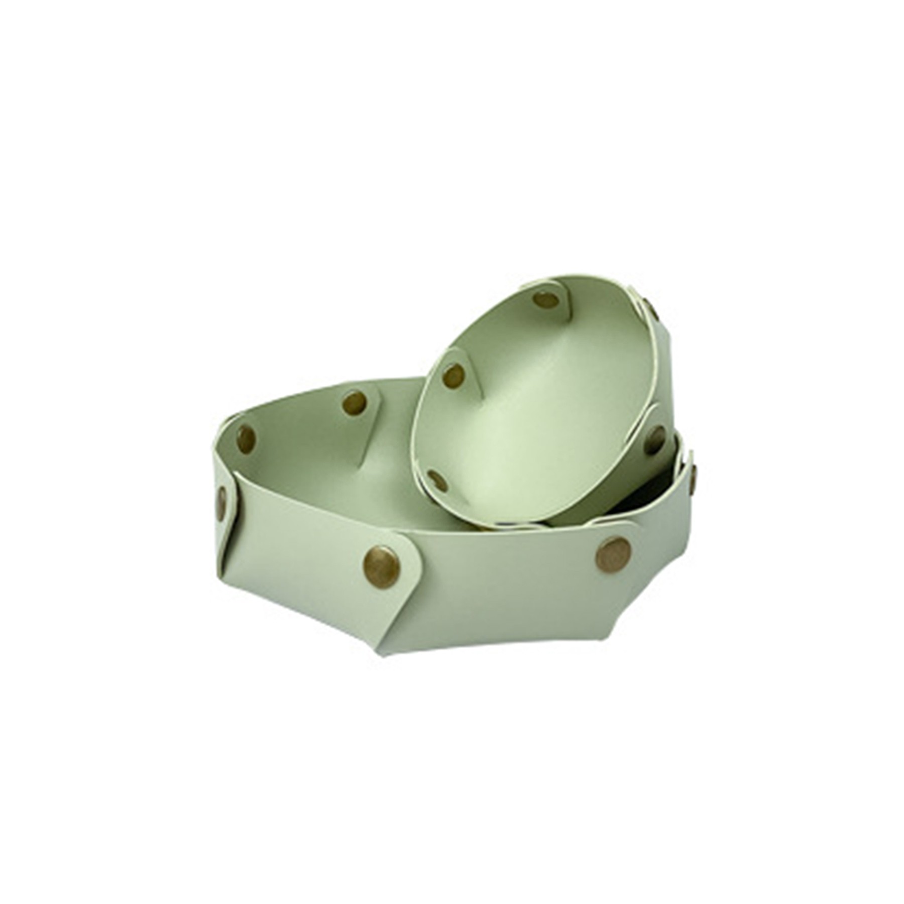 Leather Round Desktop Organizer 5