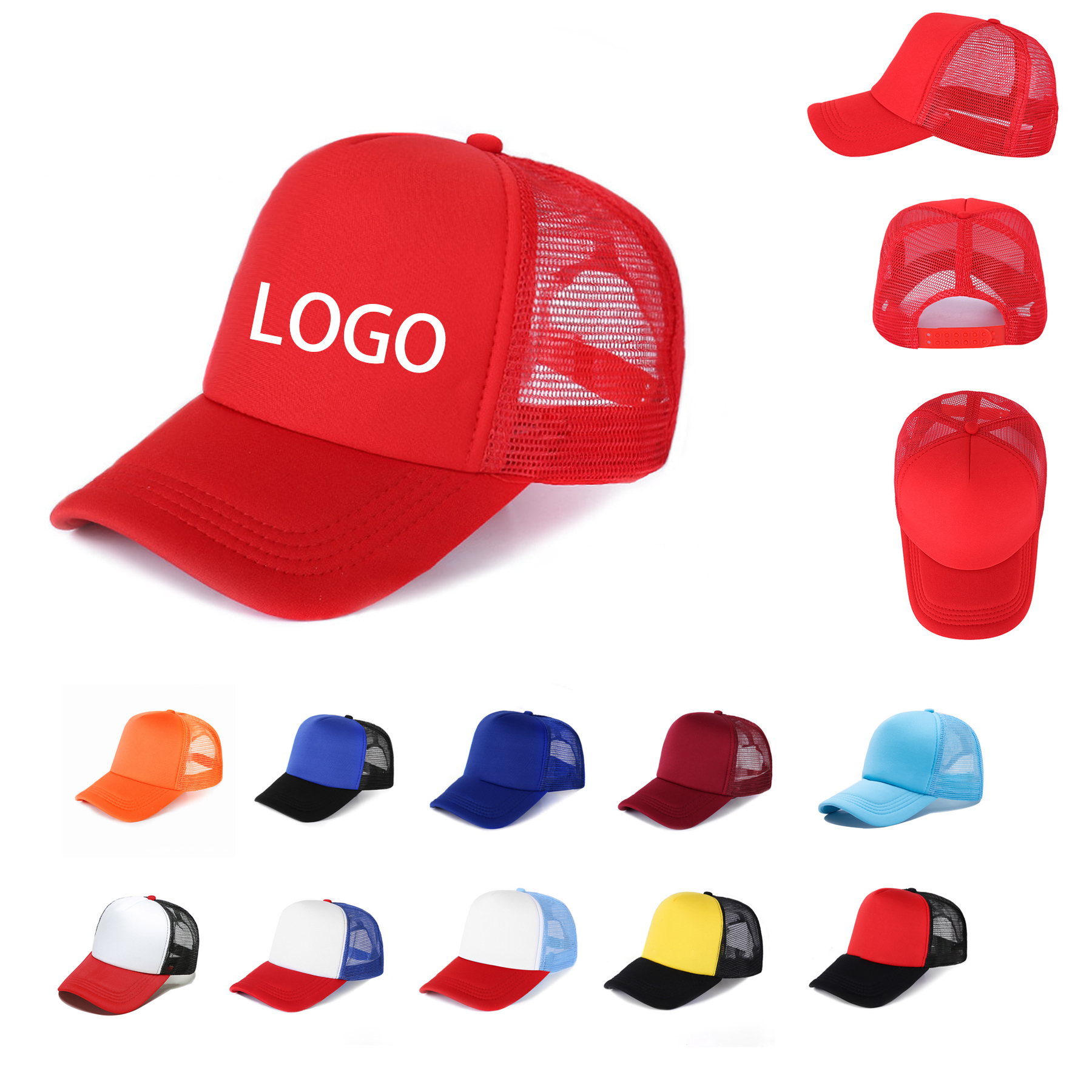 Baseball mesh panel Cap 1