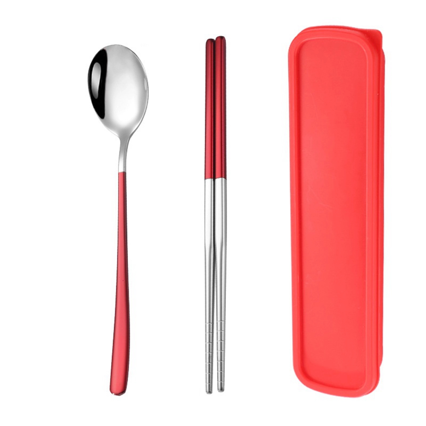 410 Stainless Steel Cutlery Set with Case 3