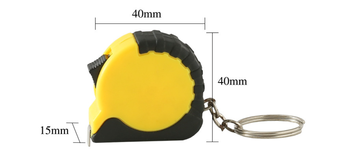 Tape Measure with Keychain 4