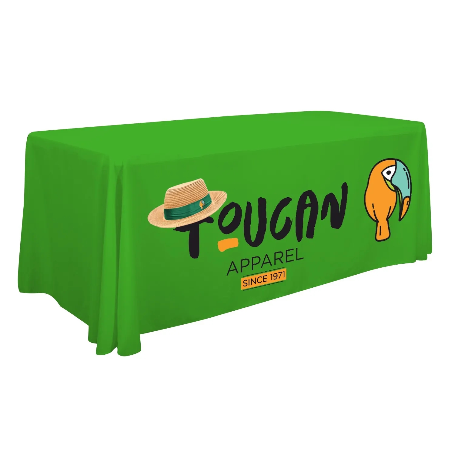 6FT Back Open Fully Printed Table Throw (Sublimated ) 5