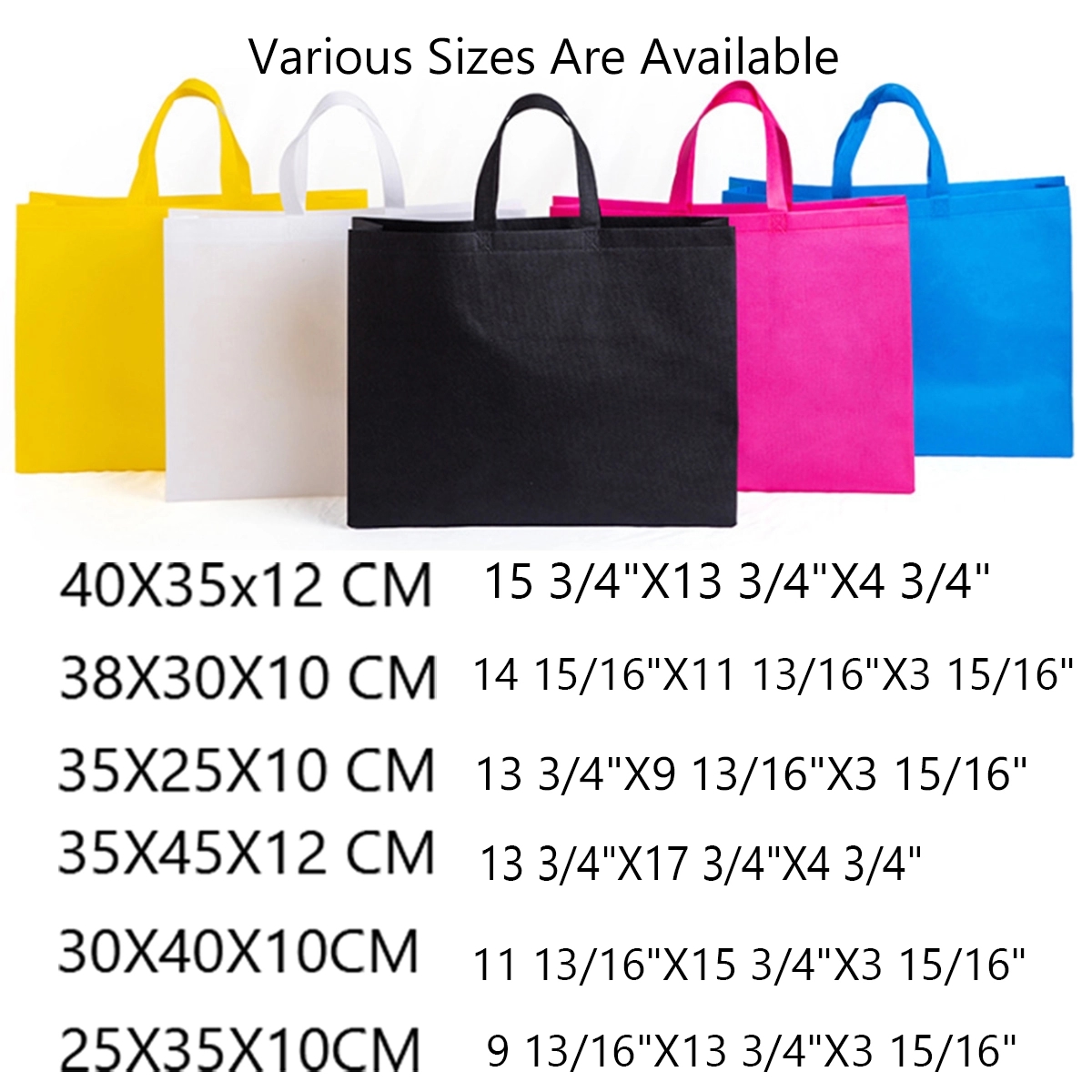 Non-Woven Reusable Tote Bags 2