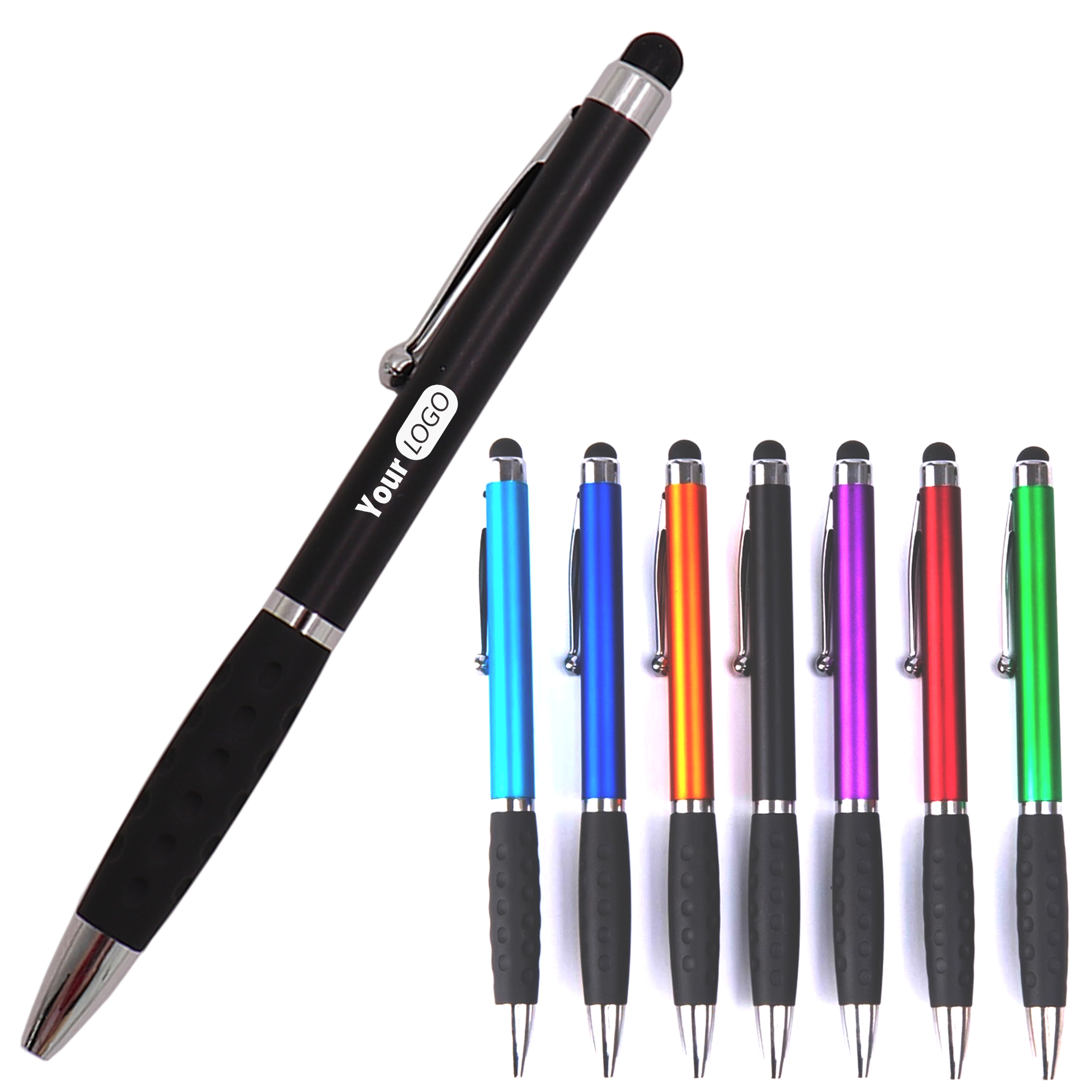 Plastic Multi Functional Touchscreen Ballpoint Pen 2