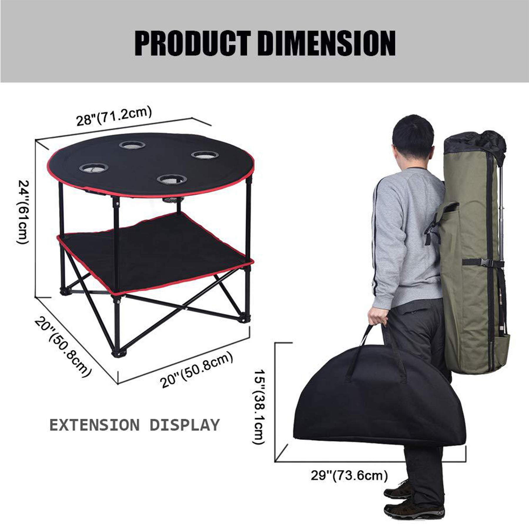 Travel Folding Table 3