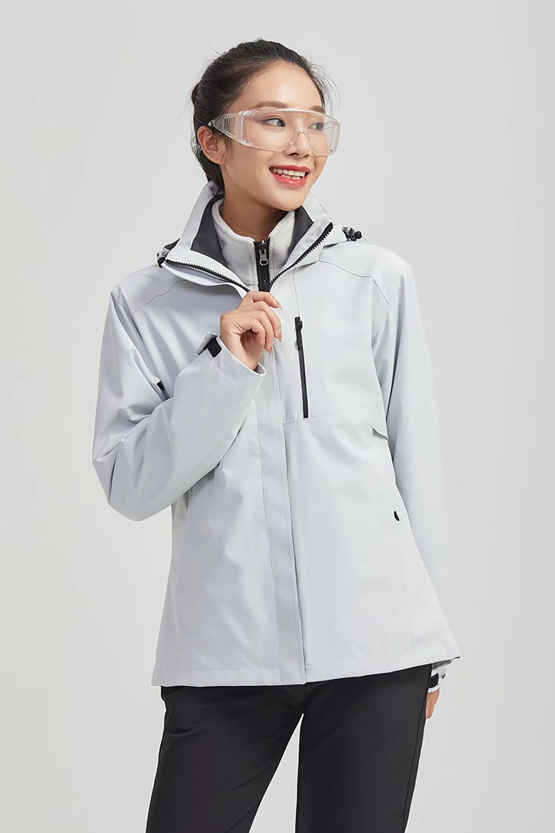 Warm Fleece Insulated Winter Snow Jacket 14