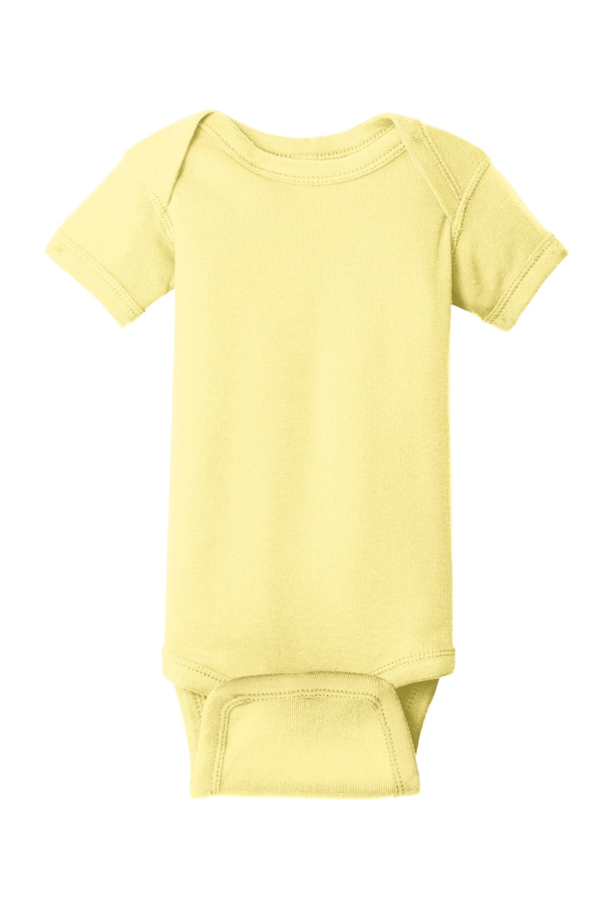 Rabbit Skins Infant Short Sleeve Baby Rib Bodysuit. RS4400 145