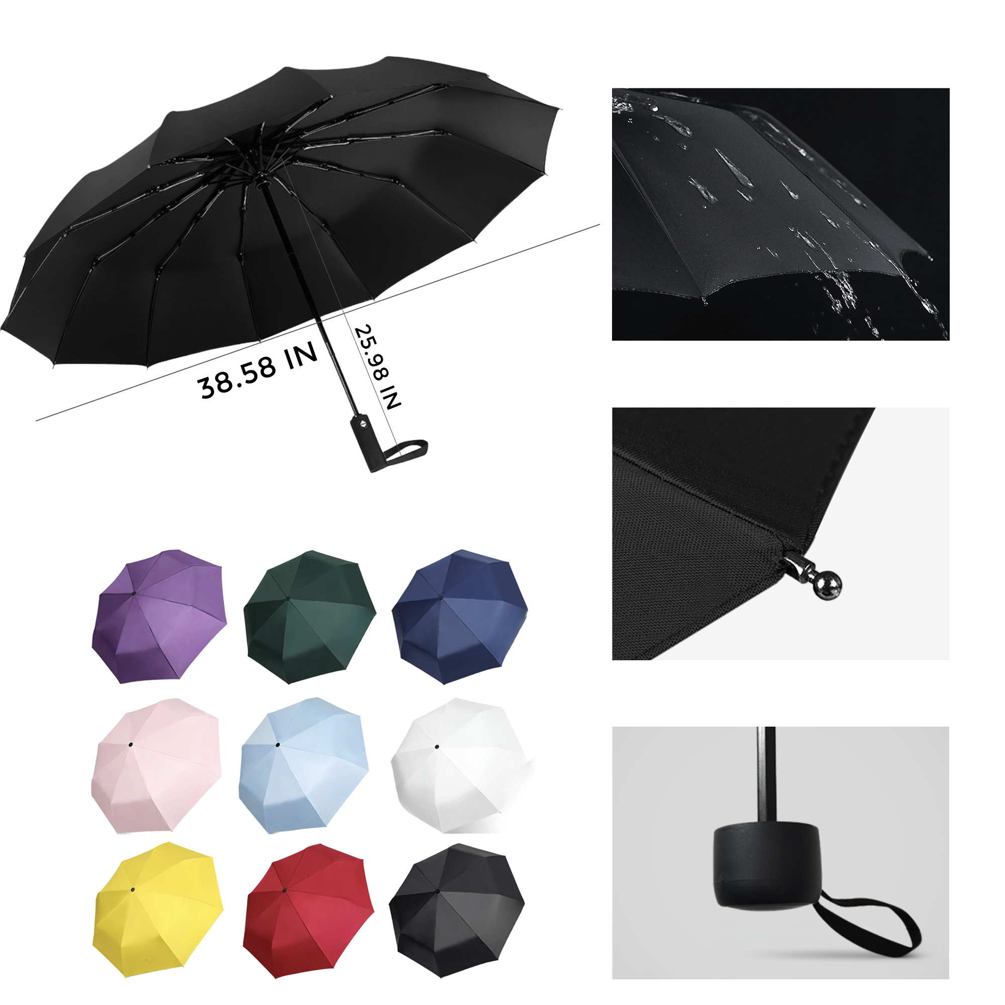 MOQ 10 PCS Folding Umbrella 2