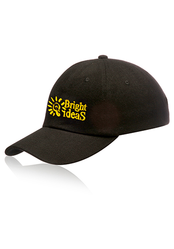 6 Panel Unconstructed Brushed Cotton Caps 4