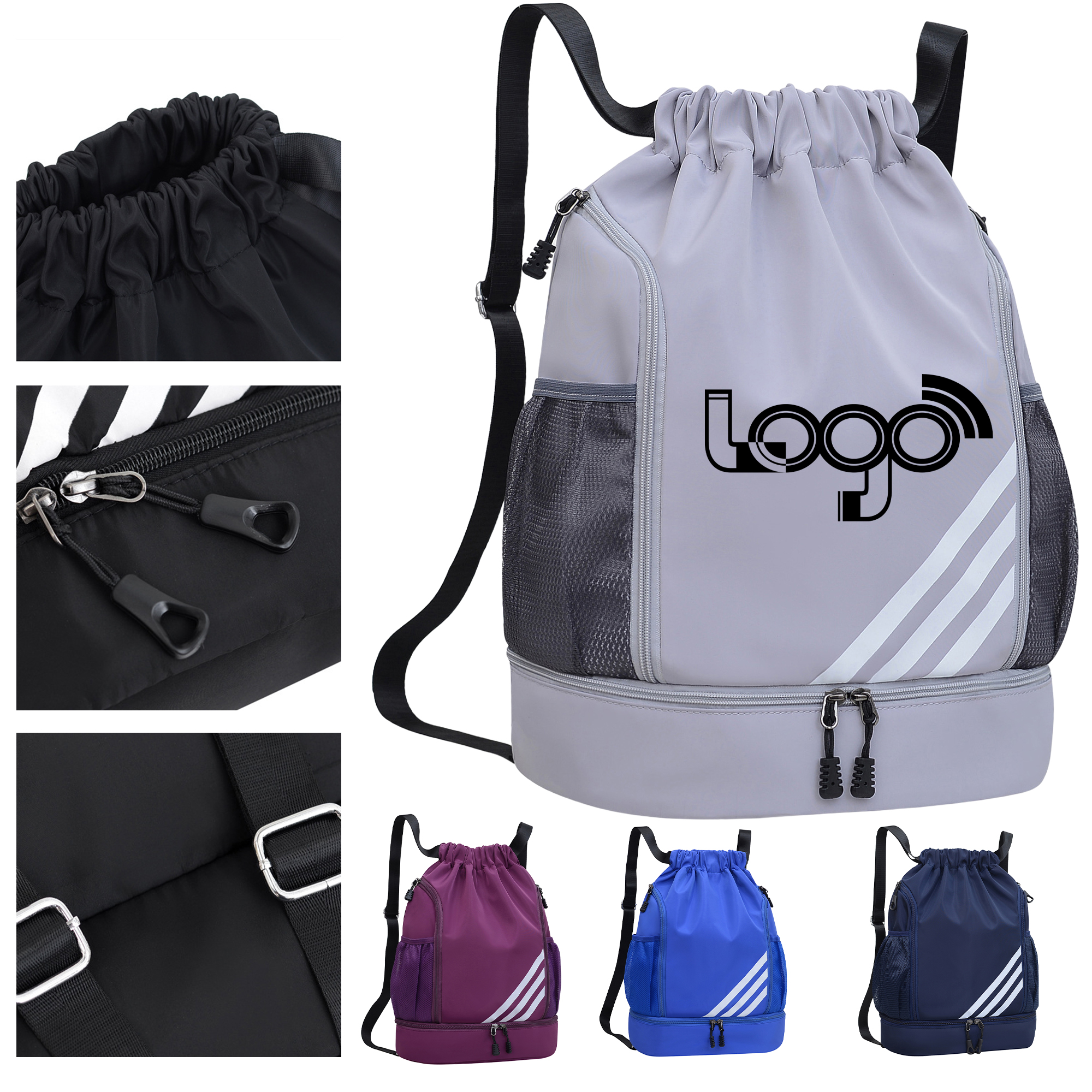 Foldable Nylon Travel Backpack 2