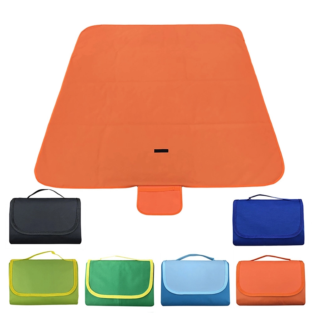 Outdoor Waterproof Backing Foldable Picnic Blanket- Large 4