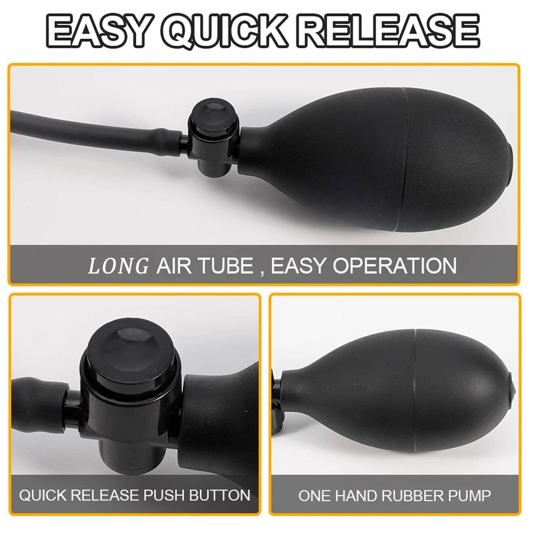 Square Air Wedge Pump Bag for Car Door Window Frame Mounting 3