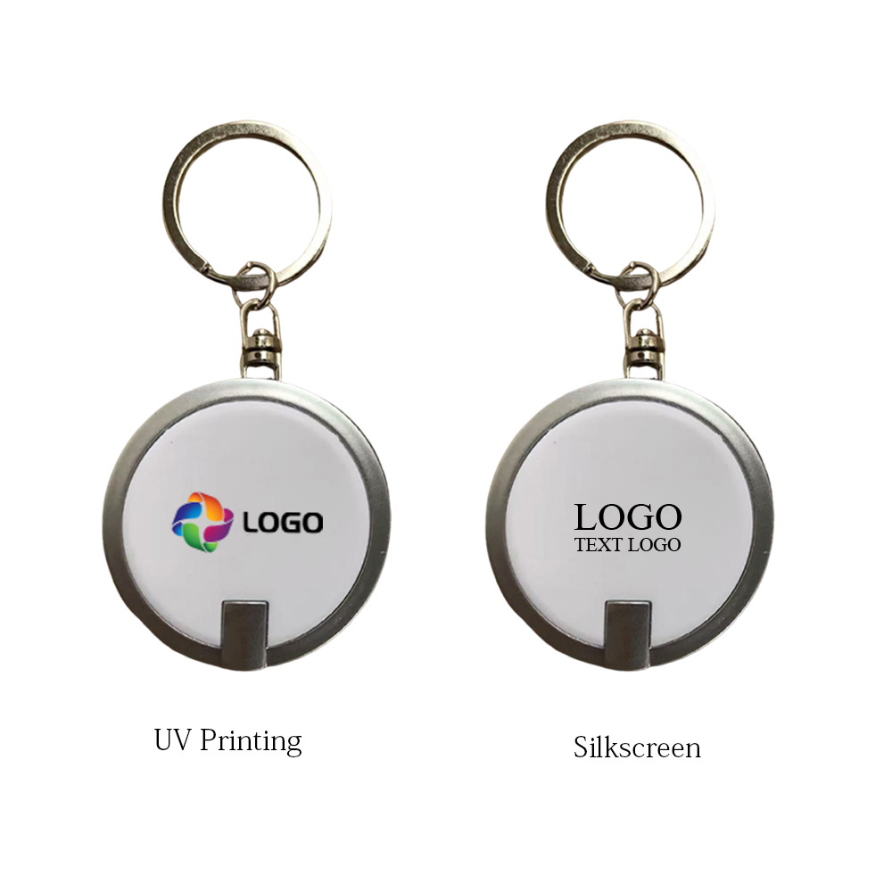 Round LED Keychain 2