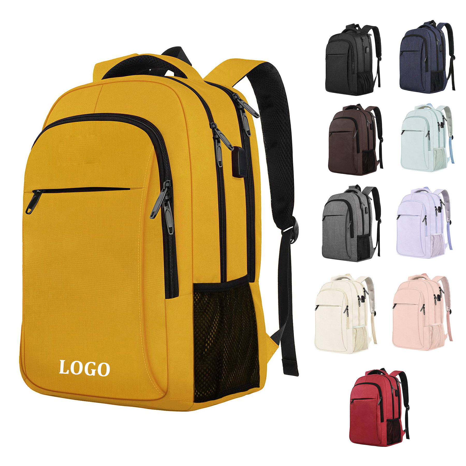 Business Travel Laptop Backpack 7