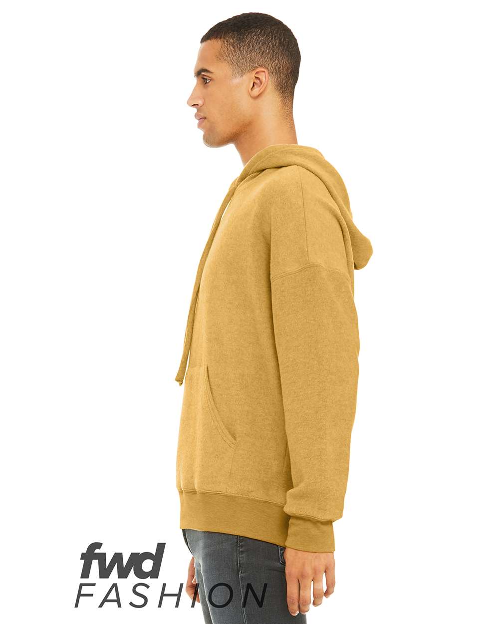 Unisex FWD Fashion Sueded Fleece Hoodie Sweatshirt - 3329 18