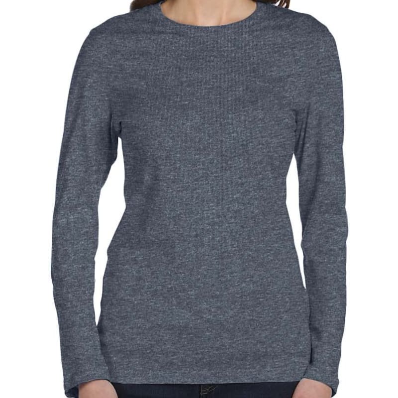 Bella Ladies Jersey Long-Sleeve T-Shirt 7