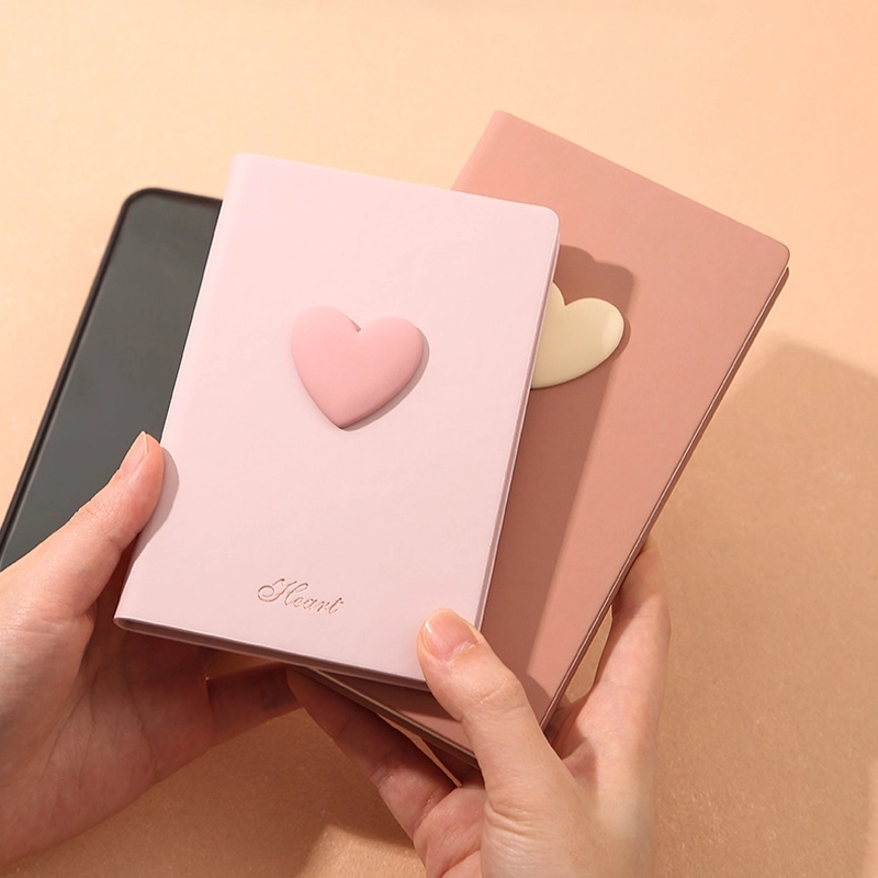 PU Leather A7/48K Heart To-Do List & Pocket Notebook 11